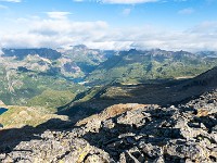 Val Formazza (Italien) mit Lago Nero (ganz links) und Lago di Morasco. : Basòdino