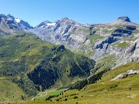 Val Frisal mit Brigelserhörner, Piz Frisal, Bifertenstock und Kistenstöckli. : Bifertenstock