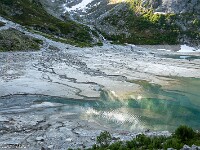 Also steigen wir hinunter, vorbei am Gelmersee nach Chüenzentennlen an der Grimselpassstrasse und fahren nach Tschingelmad kurz vor Guttannen. : Gelmerhütte, Mittagfluh