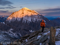 Sonnenaufgang am Balmhorn (3701 m) : Kandersteg Gasterntal Lötschenpass Hockenhorn Leukerbad