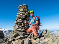 Zwei schöne Männer zieren den Gipfel. : Sustenlochspitz