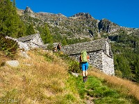 Bei der Alpe dell'Efra. : Via Alta Verzasca 2025