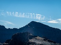 Sonderbare Wolkenformation - auch Wolken "funktionieren" elektrisch! : Via Alta Verzasca 2025