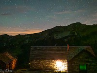 Sternenhimmel über der Capanna Cornavòsa. : Via Alta Verzasca 2025