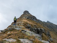 Kurz vor dem Ponción dal Vènn (2477 m). : Via Alta Verzasca 2025
