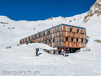 Capanna Cristallina SAC (2568 m) : OGH Schneeschuhtour Cristallina 2014 Cima di Lago