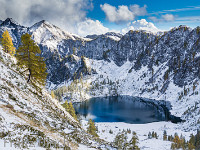 Lago d'Alzasca (TI) : Wanderung Spruga - Alpe d'Arena - Cimalmotto - Linescio - Capanna Alzasca - Riveo