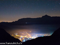 Grindelwald by night. : Berghaus Bäregg