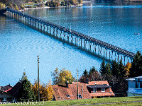 Brücke über den Sihlsee. : Einsiedeln, Rothenthurm