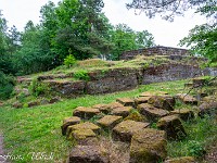 Schliesslich gelange ich zum Château Fort de Warthenberg auf dem Daubenschlagfelsen. : Saint-Jean Saverne