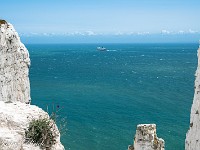 Blick auf die Strasse von Dover. : Dover
