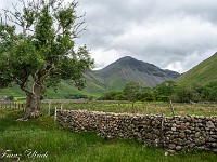 Es ist trüb, aber die Wolkenstimmung gefällt mir. : Muncaster Castle, Silecroft, Wasdale