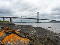 Die beiden Autobrücken Forth Road Bridge und Queensferry Crossing sind nicht minder spektakulär. : Dunino Den, Fort William, Forth Bridge, St. Andrews