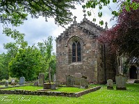 Kurz vor St. Andrews will ich noch den Dunino Den, ein uralter Kultplatz besuchen. Daneben wurde später eine Kirche errichtet. : Dunino Den, Fort William, Forth Bridge, St. Andrews