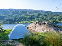 ... wo ich vom Llyn Gwynant Campsite meine Wanderung starte. : Snowdon