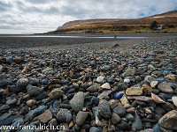 Strand von Glenbrittle; farbige Muscheln inklusive : Schottland England 2015