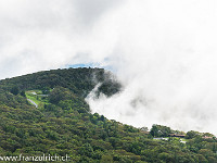 umso mystischer sehen sie aus, die wolkenverhangenen Berge. : Shenandoah