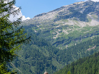 Kirchturm von Bosco Gurin. : Gordevio Tessin 2022