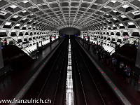 Metrostation Crystal City in Arlington : Washington DC