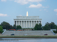 Lincoln Memorial und Washington Monument. : Washington DC 2016