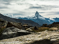 Das Matterhorn von seiner etwas dramatischeren Seite. : Matterhorn, Zermatt