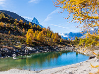 Am Grüensee. : Herbst, Matterhorn, Zermatt