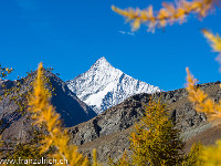 Und nochmals das Weisshorn - es macht seinem Namen alle Ehre! : Herbst, Matterhorn, Zermatt